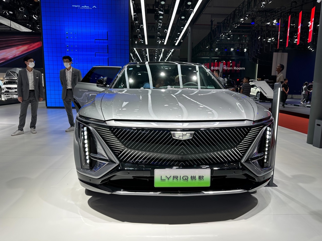 Cadillac lyriq deals show car