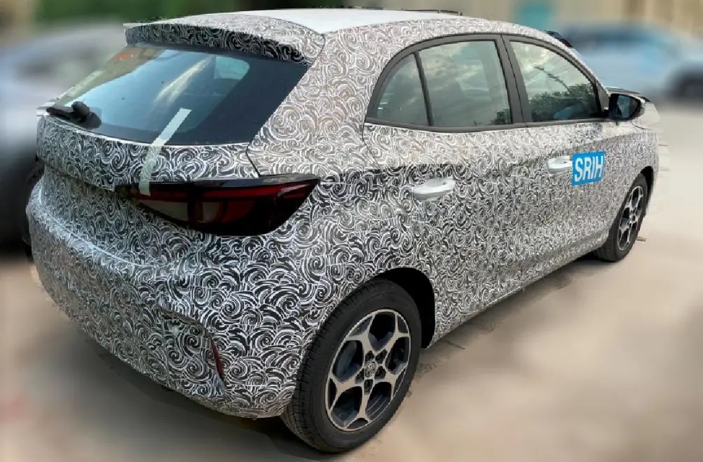 MG3   New Mg3 Hatchback Testing Spyshot In China 2 