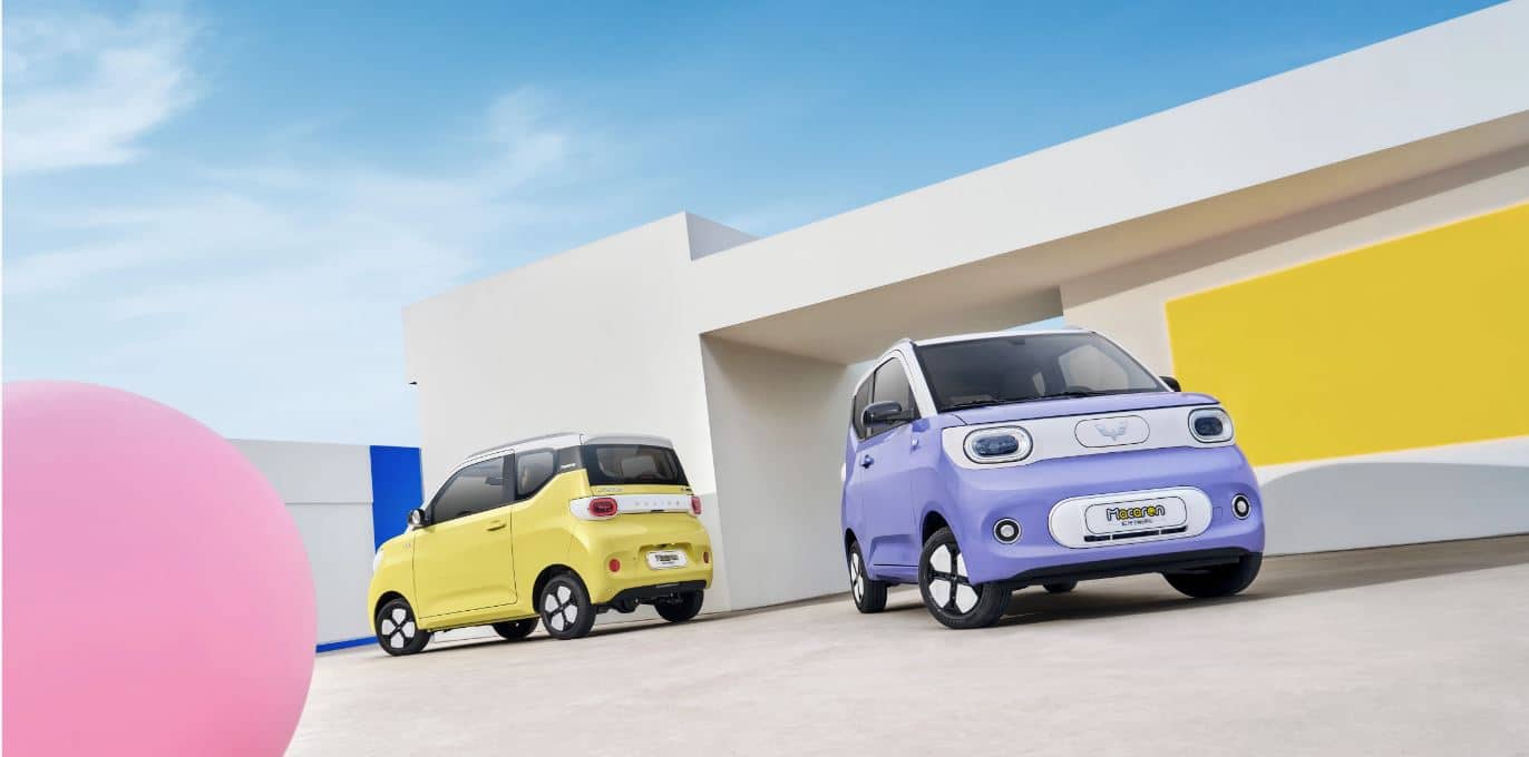 Hong guang mini on sale ev range