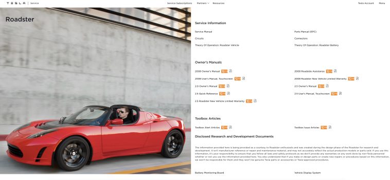 Tesla เผยแพร่เอกสารวิศวกรรมการออกแบบและพัฒนา Tesla Roadster รุ่นแรกแบบ ...