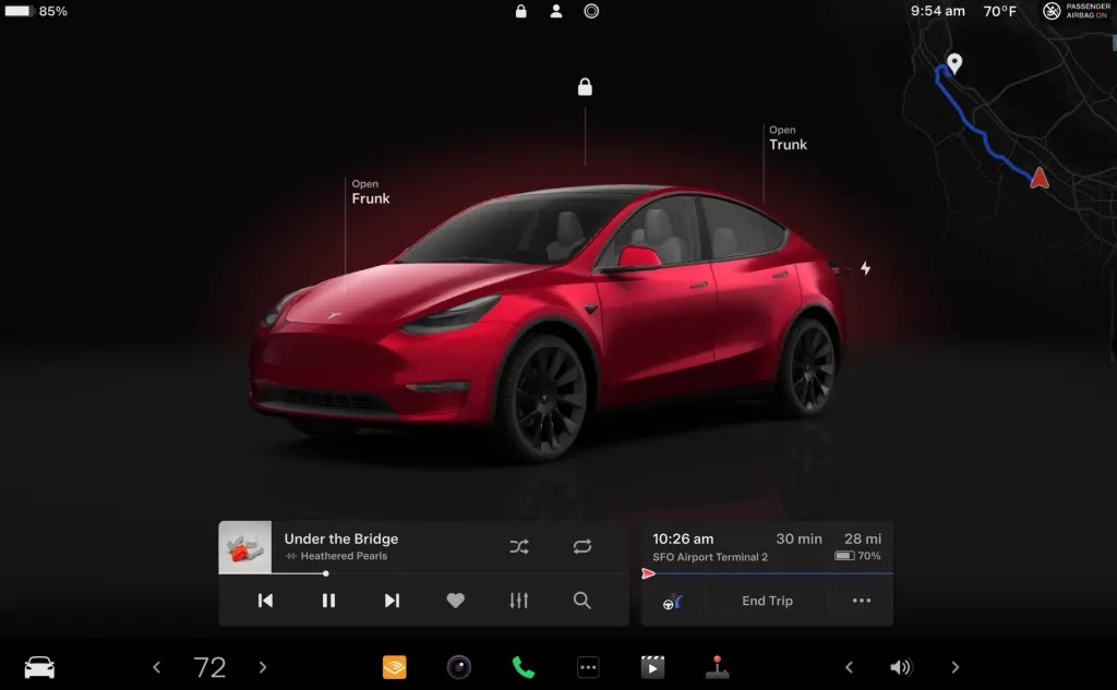 Tesla si sta preparando a rilasciare un importante aggiornamento software con una nuova interfaccia utente, un aggiornamento Auto Shift, apertura del portellone a mani libere e altro ancora.