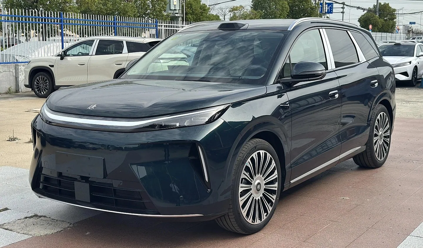 ภายนอกด้านหน้า BYD Tang EV เจเนอเรชันที่ 3