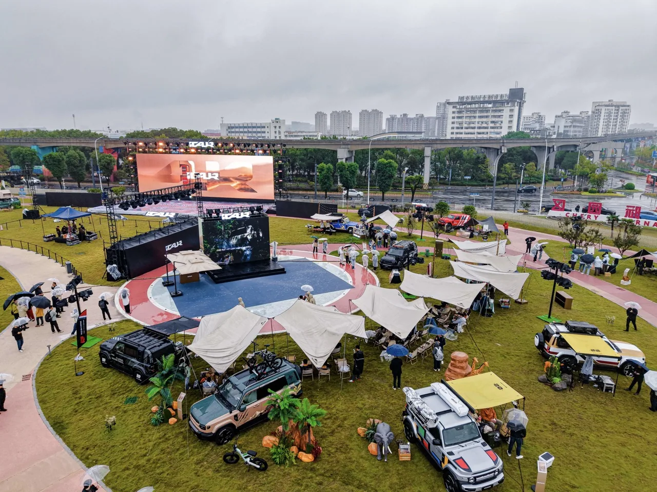 ภาพมุมสูงงาน iCAUR International User Summit 2026