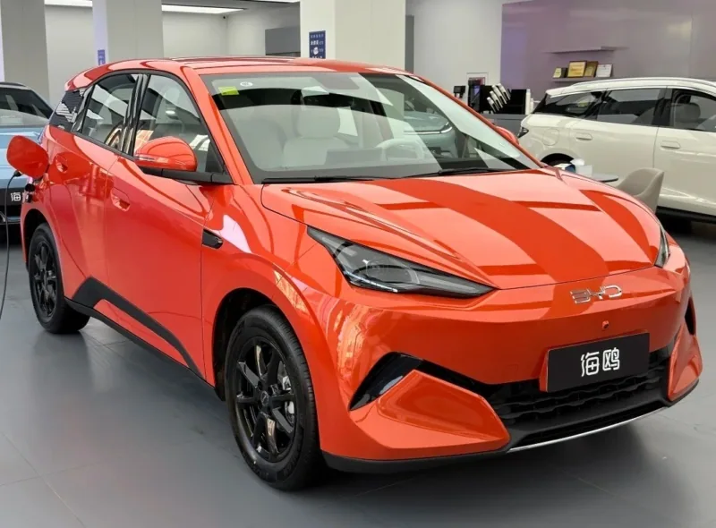 BYD Seagull เจเนอเรชันใหม่ สีส้ม
