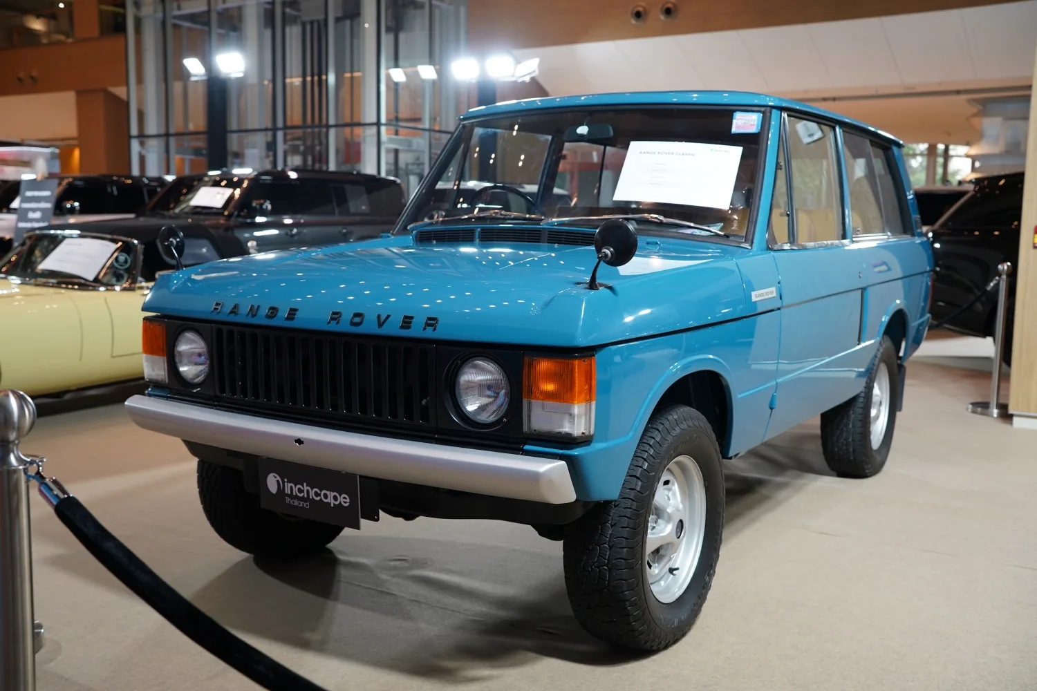 Range Rover Classic สีฟ้า