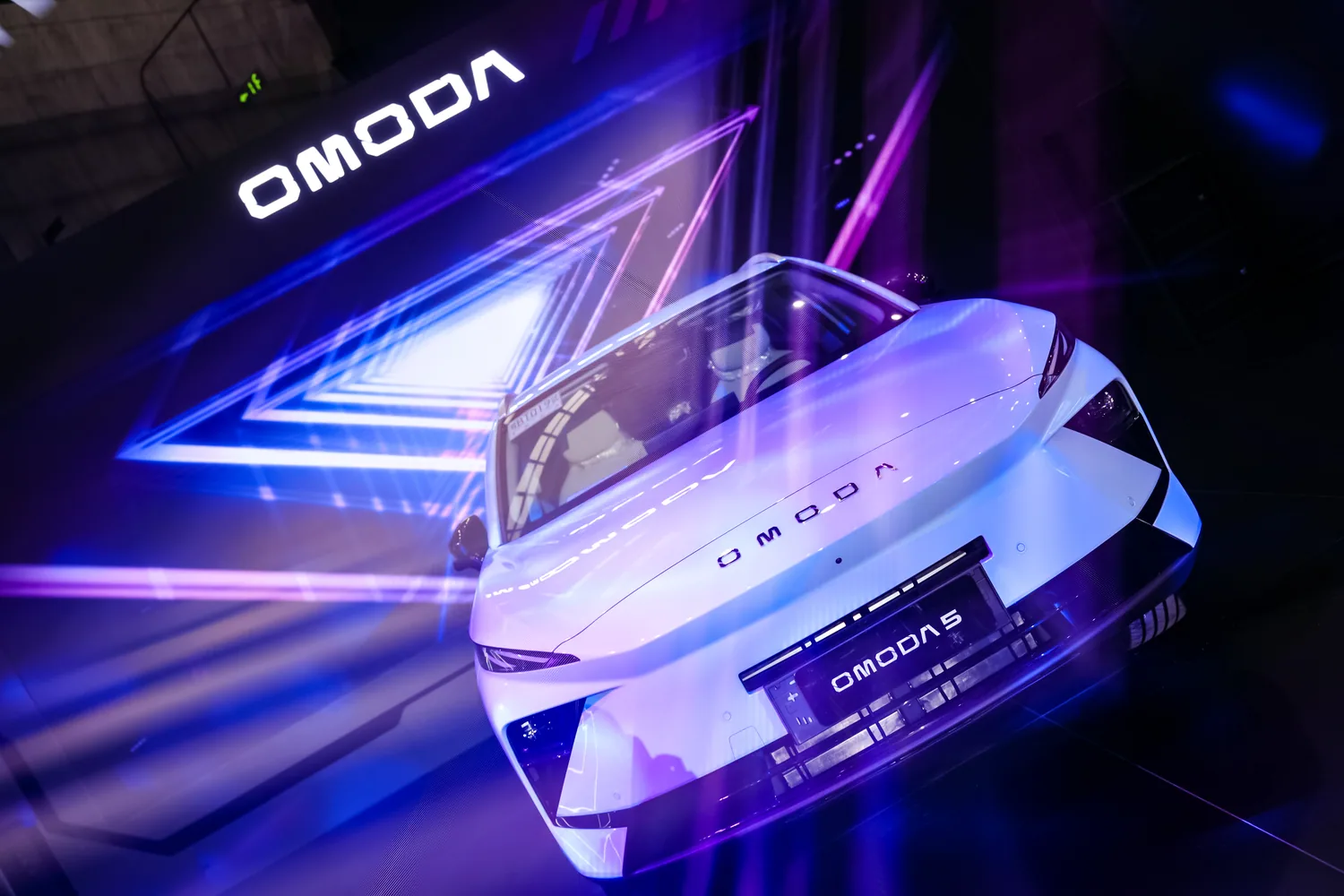 OMODA 5 มุมมองด้านบน