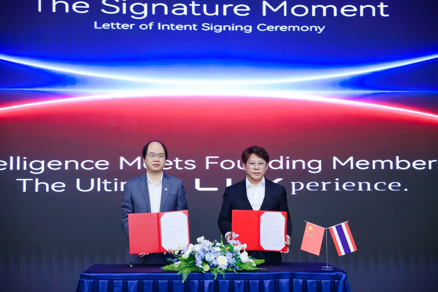 พิธีลงนาม LOI แต่งตั้งผู้จำหน่าย LUXEED ประเทศไทย