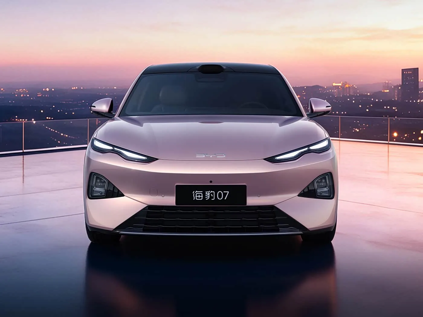 ด้านหน้ารถ BYD Seal 07