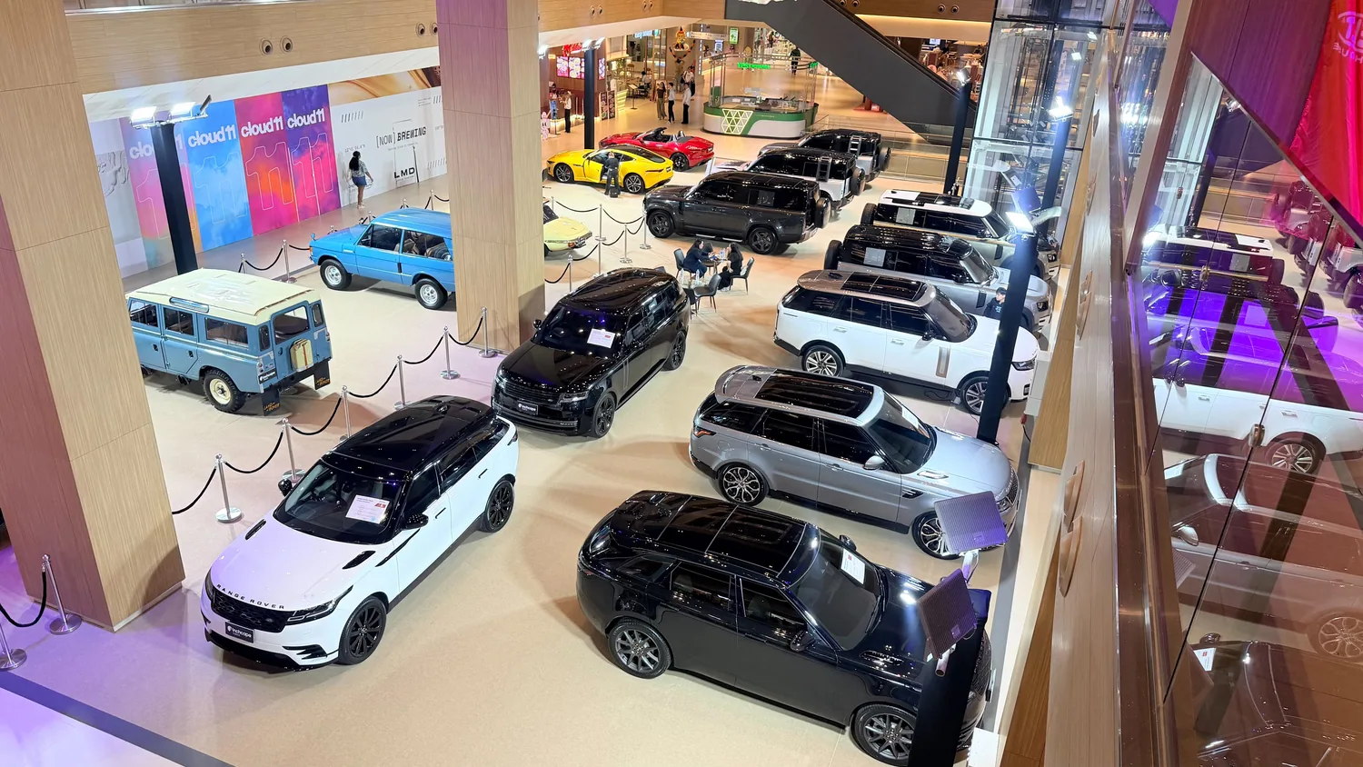 บรรยากาศมุมสูงงาน INCHCAPE PRE-OWNED SALE 2026