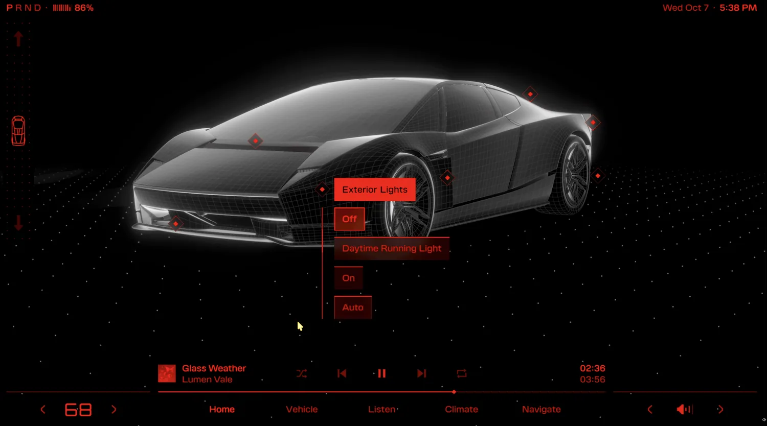 เผยโฉม UI ใหม่ Tesla Roadster สไตล์เรโทรยุค 80 อัดแน่นฟังก์ชันสนามแข่งและโหมดไอพ่น!
