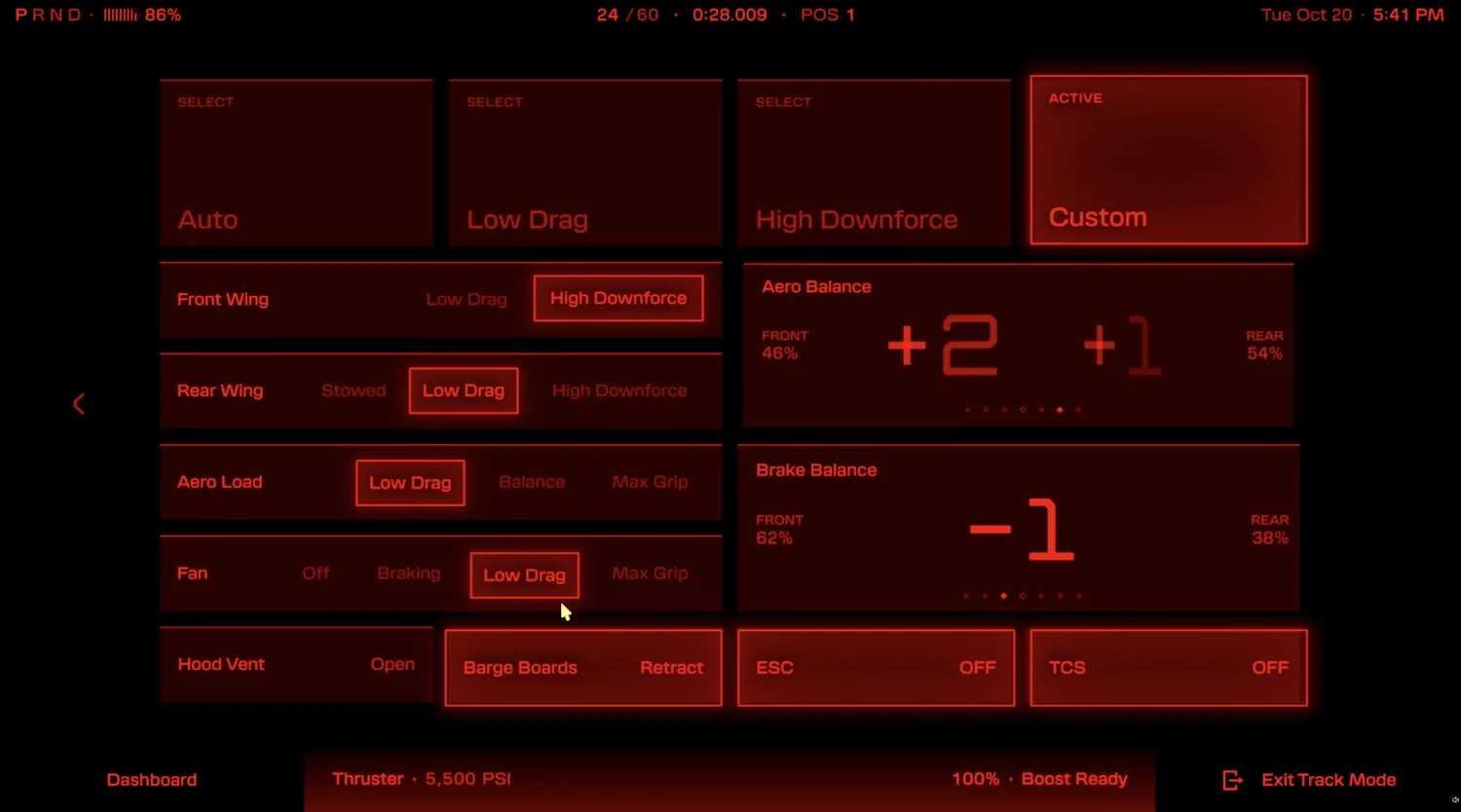 เผยโฉม UI ใหม่ Tesla Roadster สไตล์เรโทรยุค 80 อัดแน่นฟังก์ชันสนามแข่งและโหมดไอพ่น!