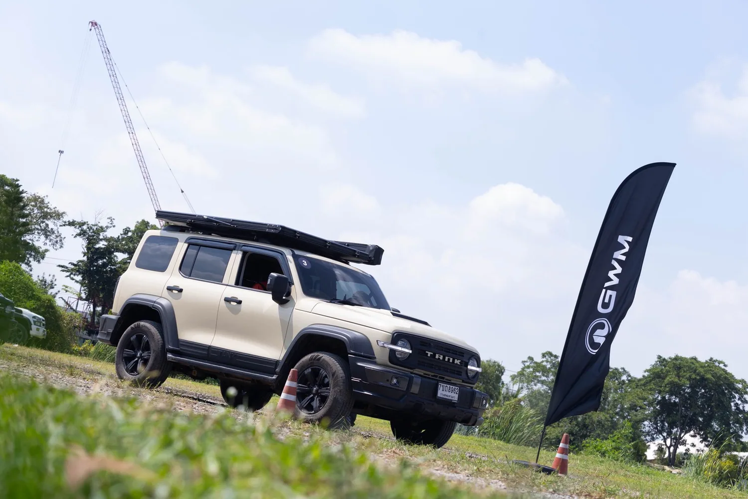 GWM TANK 300 แต่งแคมป์ปิ้งในสนามทดสอบ