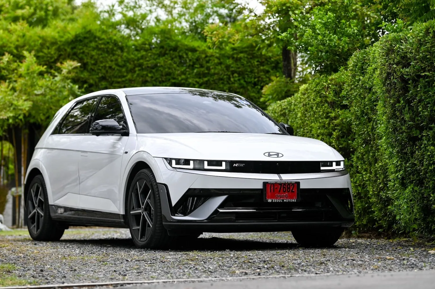 IONIQ 5 N Line สีขาว
