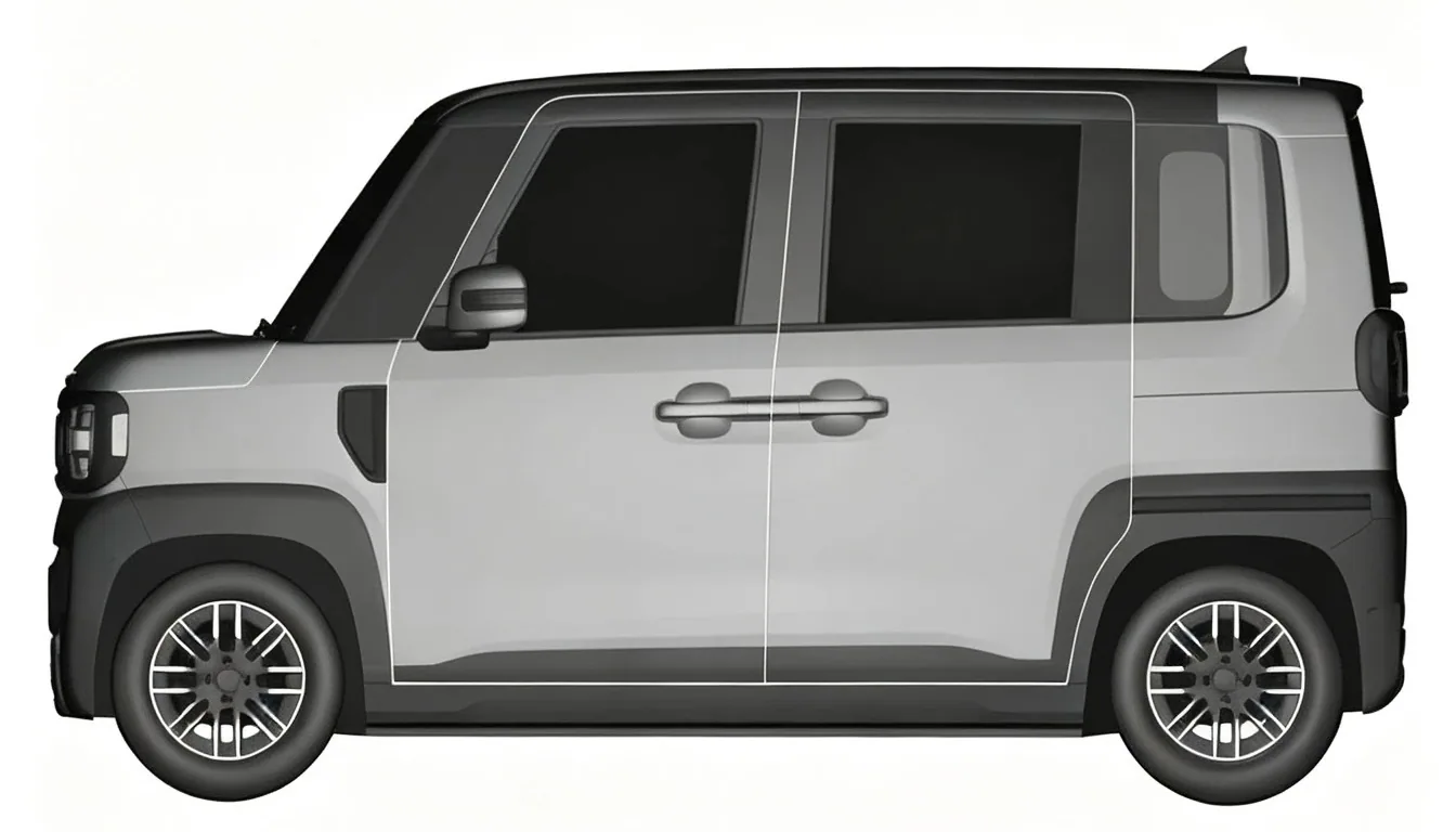 เผยภาพสิทธิบัตร Emta รถยนต์ไฟฟ้า K-car จาก Chery เตรียมบุกญี่ปุ่นปี 2027 ท้าชน BYD Racco!