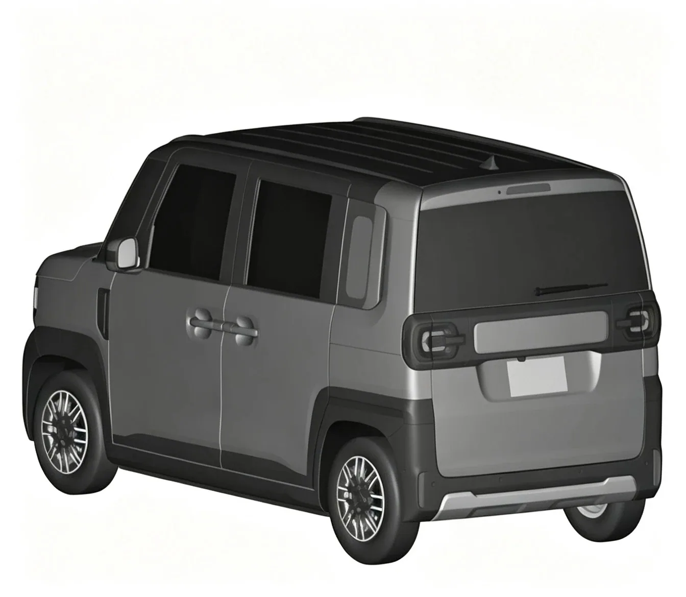 เผยภาพสิทธิบัตร Emta รถยนต์ไฟฟ้า K-car จาก Chery เตรียมบุกญี่ปุ่นปี 2027 ท้าชน BYD Racco!